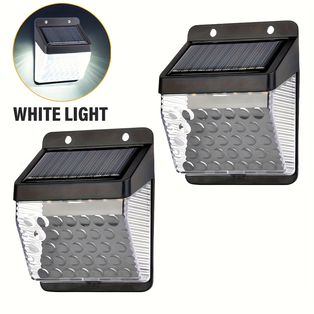 Outdoor Powerwall - LED Solarleuchte mit PIR-Bewegungssensor, Wasserdichte Solarlampe