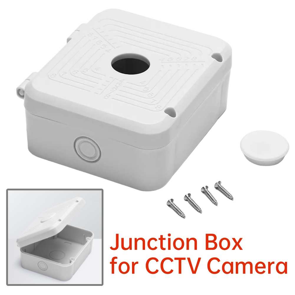 Outdoor Power Outlet Box - Wasserdichte Anschlussdose für CCTV-Kamera, Video-Kabelbox, Netzteil,