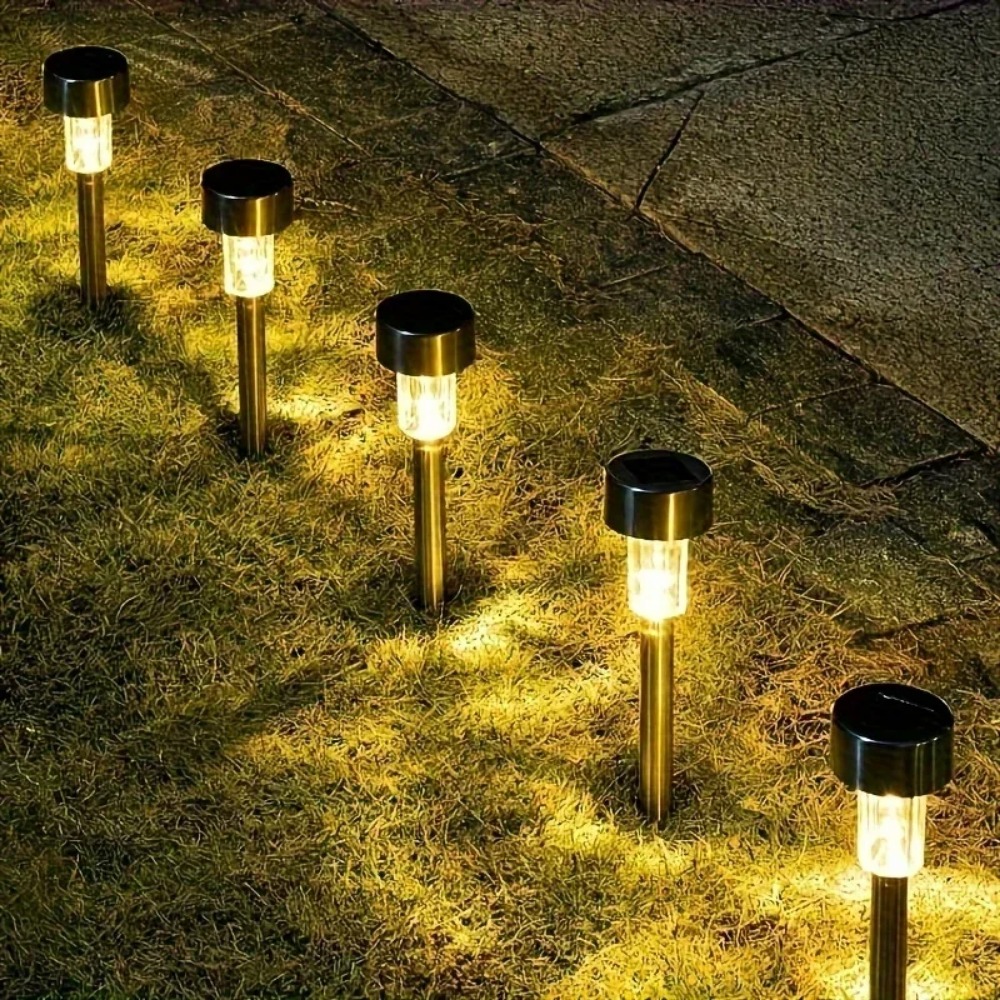 Power Outdoor - 10 Stück Solarleuchten für den Außenbereich,