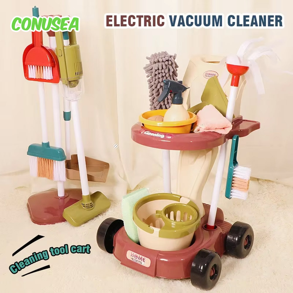 Outdoor Power Broom - Kinder Reinigung Spielzeug Set Housekeeping Elektrische