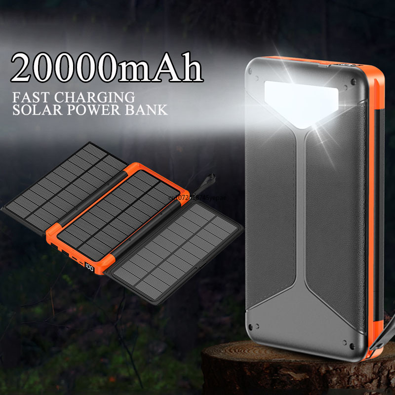 Xiaomi Outdoor Power Supply - 20000mAh Outdoor Solar Powerbank mit 3