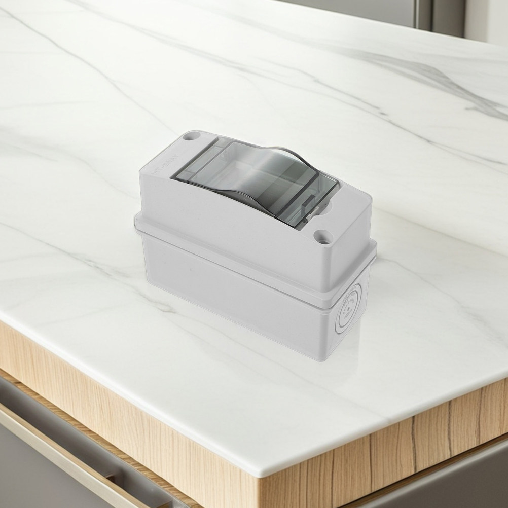 Outdoor Power Supply Box - 3 Stück IP65 Wasserdichtes DIN-Schienen-Gehäuse für