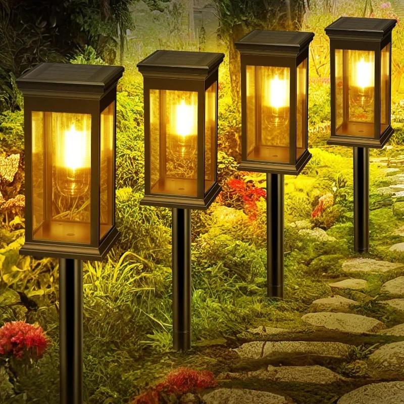 4 Stück Solar-Wegeleuchten, So – Outdoor Power For Christmas Lights Bewertung und Preis