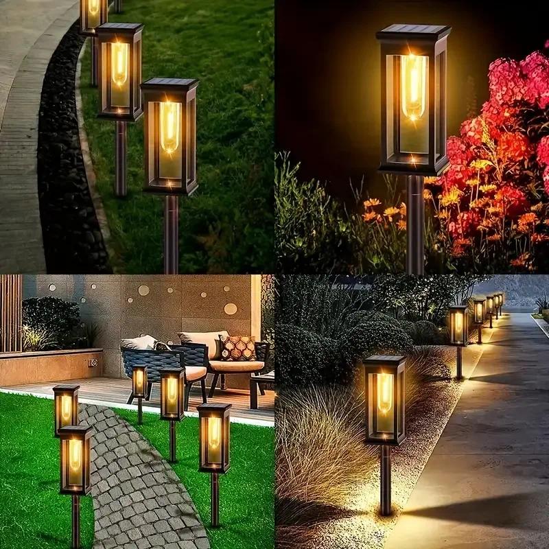 4 Stück Solar-Wegeleuchten, So – Outdoor Power For Christmas Lights Bewertung und Preis