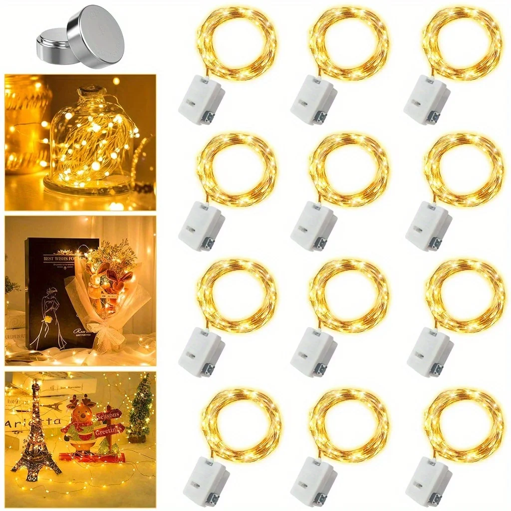 10er-Pack wasserdichte Mini-Li – Outdoor Power For Christmas Lights Bewertung und Preis