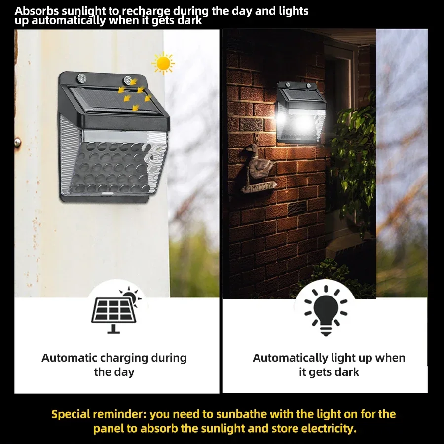 LED Solarleuchte mit PIR-Beweg – Outdoor Powerwall Bewertung und Preis