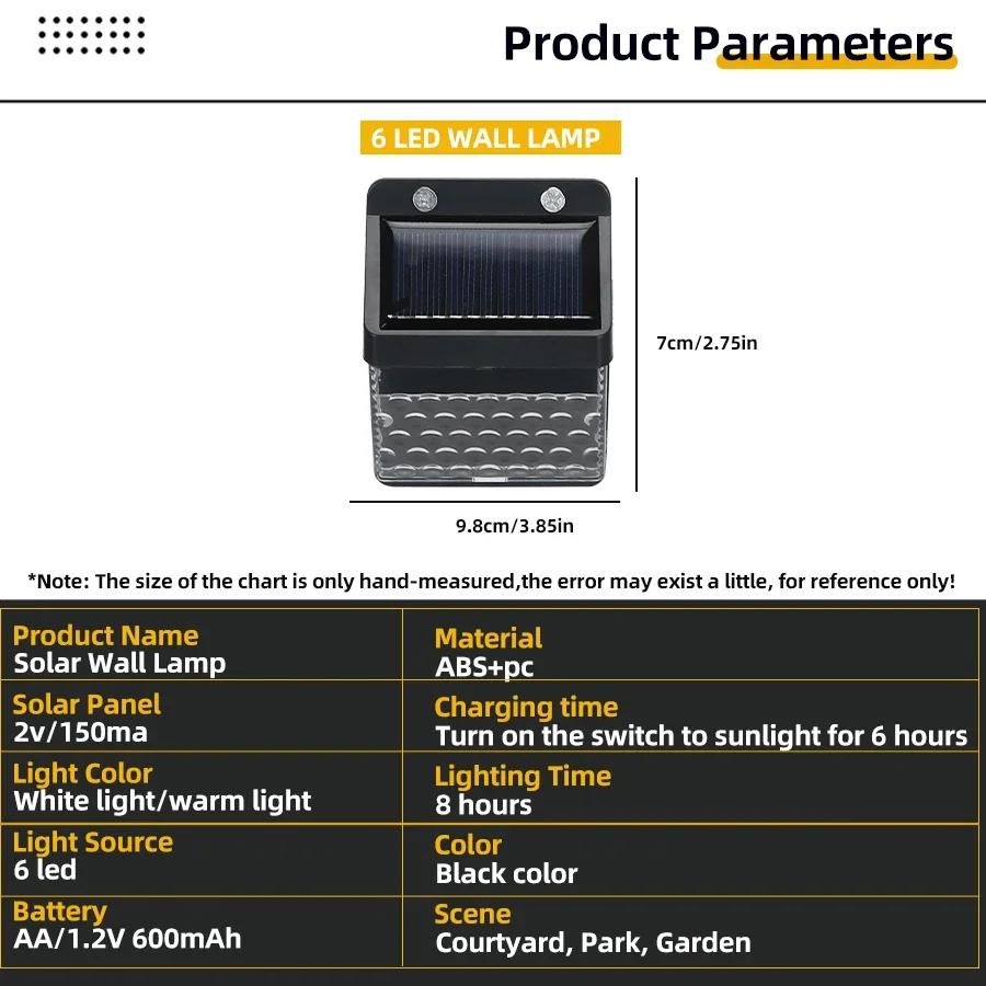 LED Solarleuchte mit PIR-Beweg – Outdoor Powerwall Bewertung und Preis