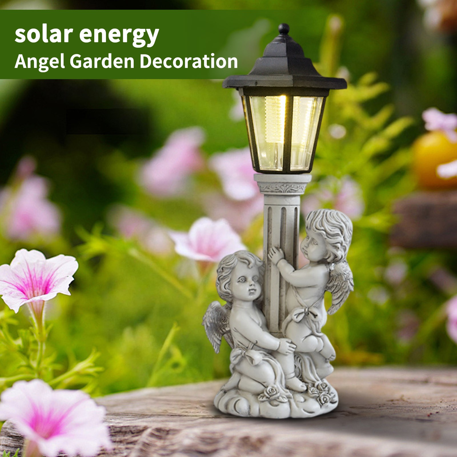 Garten Engel Statue Solar Post – Outdoor Power Post Bewertung und Preis