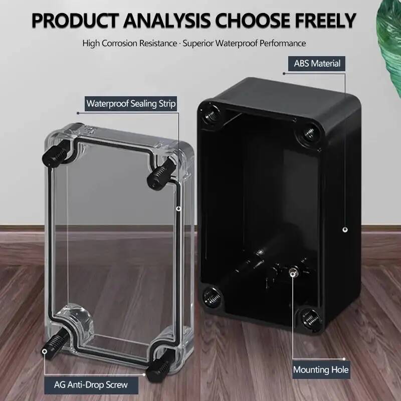2 stücke Transparente Abdeckun – Outdoor Power Supply Box Bewertung und Preis