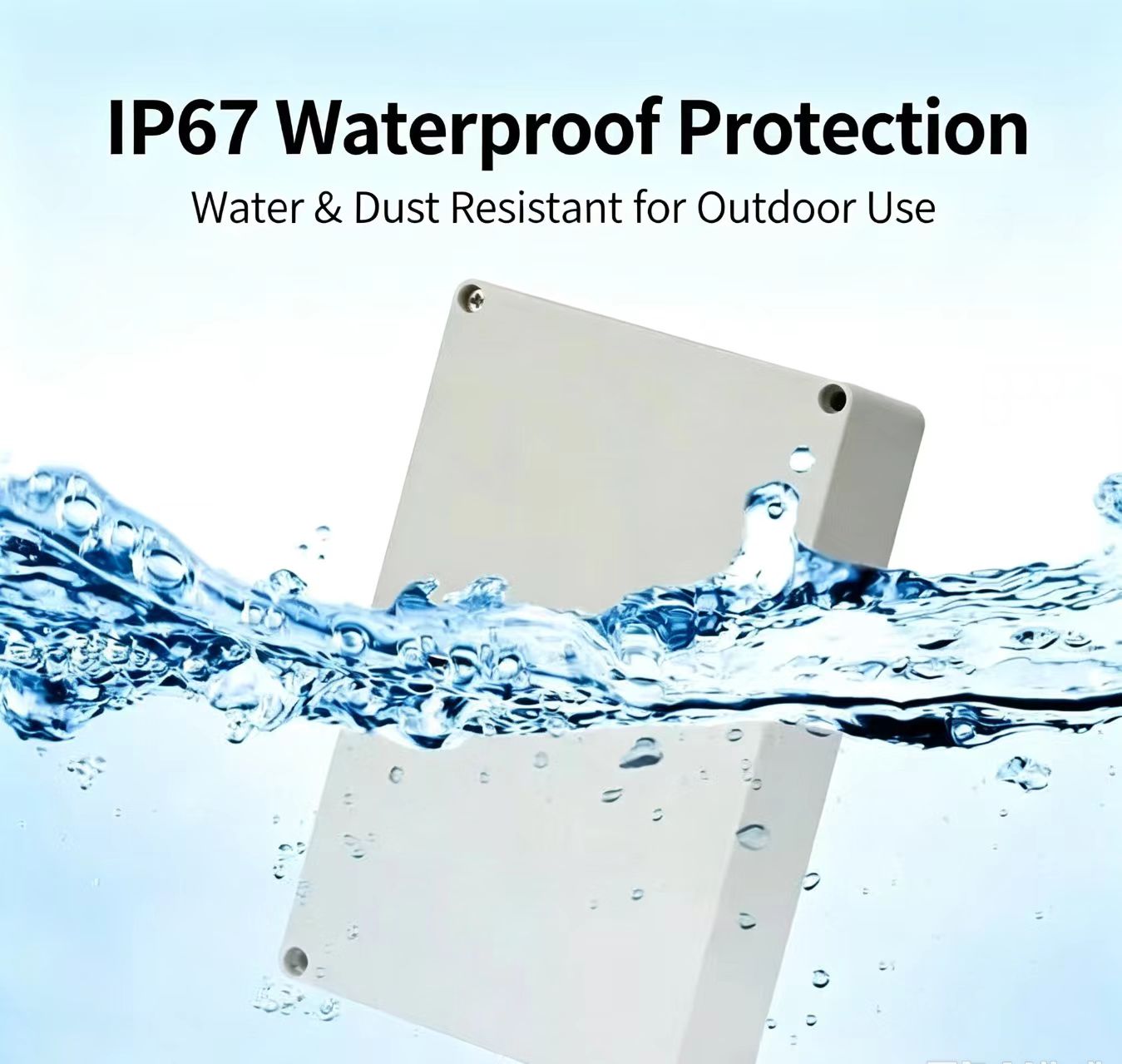 F-Typ Neue ABS IP67 Wasserdich – Outdoor Power Supply Box Bewertung und Preis