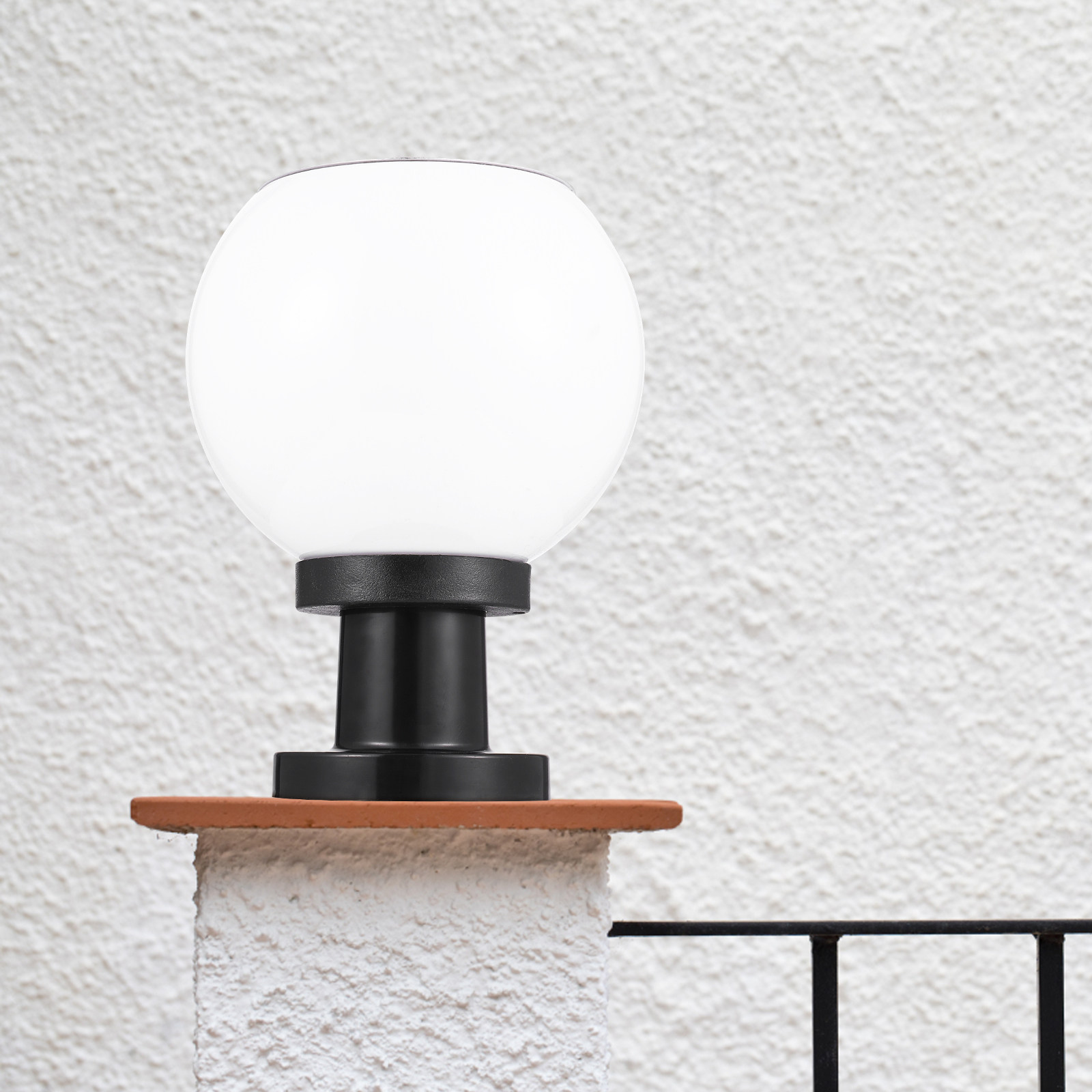 Runde LED-Solar-Wand-Säulenlam – Outdoor Powerwall Bewertung und Preis