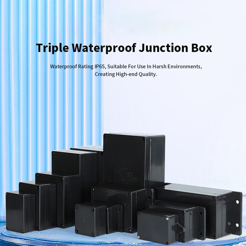 Typ F Schwarze Wasserdichte An – Outdoor Power Supply Box Bewertung und Preis