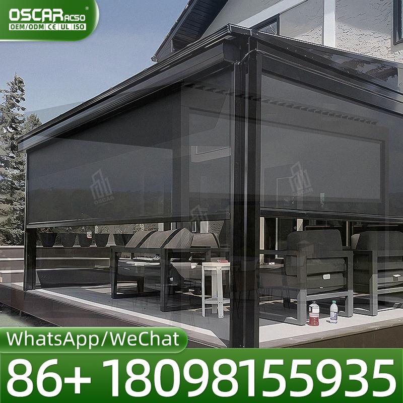 Moderner, elektrischer, batter – Outdoor Power Blinds Bewertung und Preis