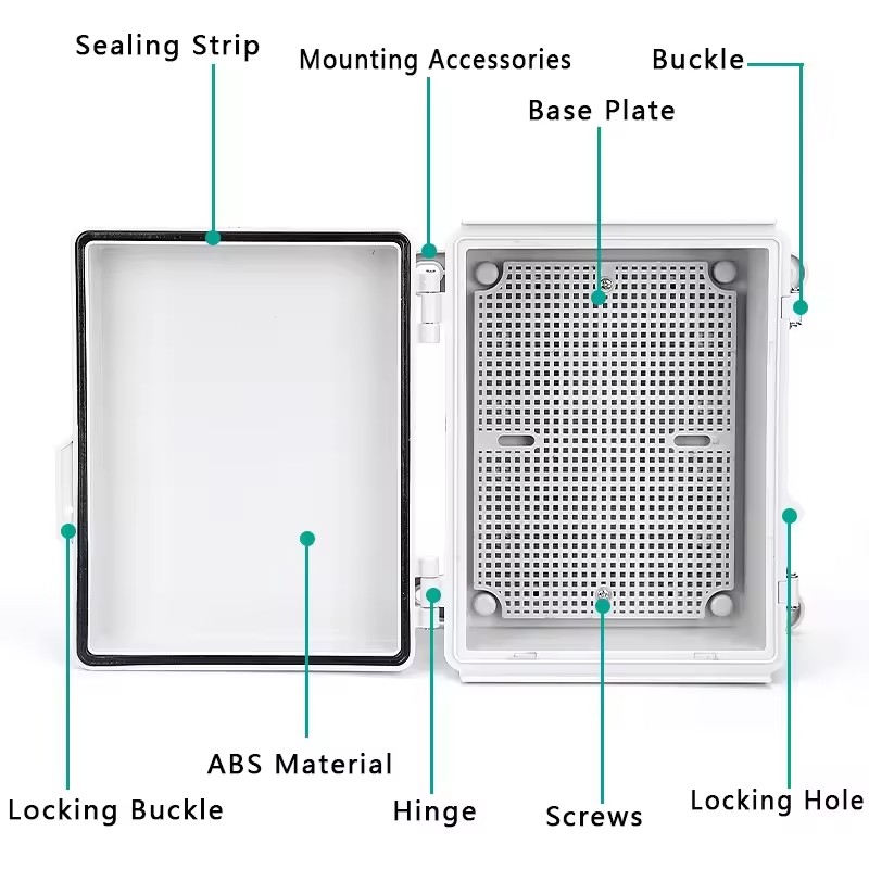 IP66 Elektrisches Kunststoffge – Outdoor Power Outlet Box Bewertung und Preis