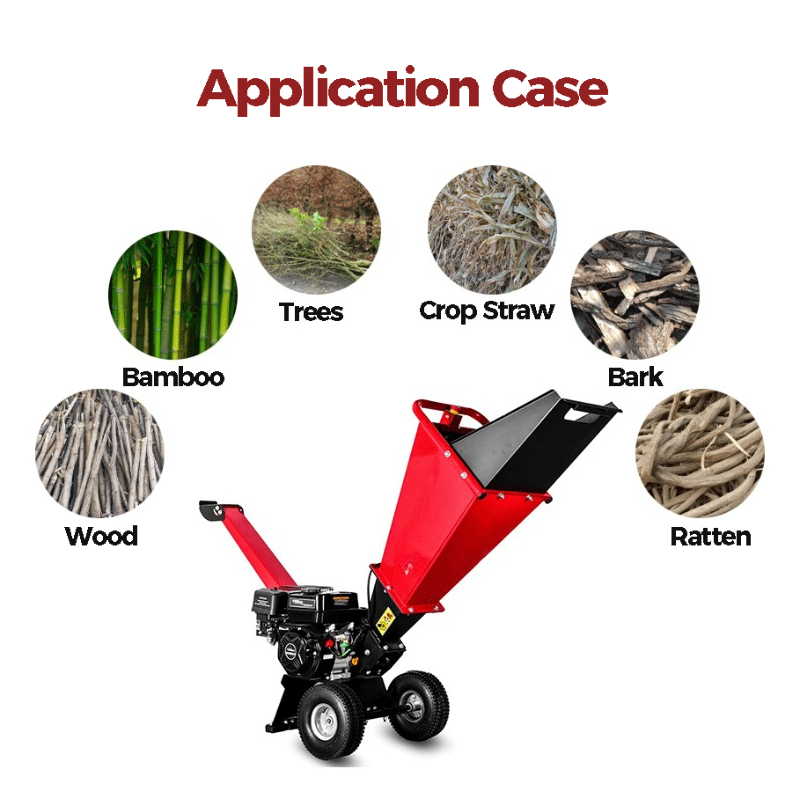 Motorbetriebener Holzhäcksler/ – Garden Shredder Chipper Bewertung und Preis