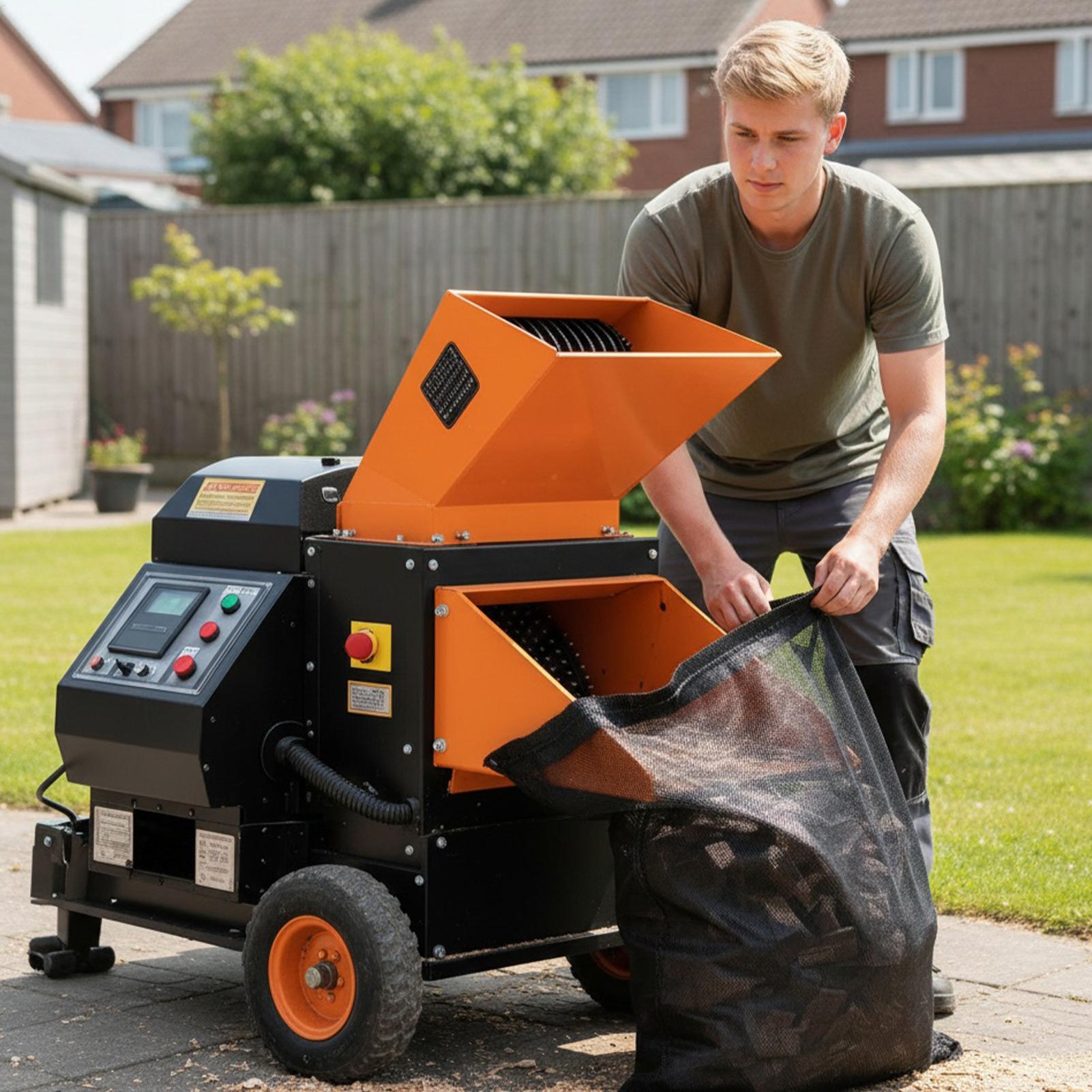 Sammeltasche für Holzspäne, Ne – Garden Shredder Chipper Bewertung und Preis