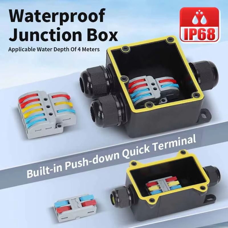 Wasserdichte Anschlussdose IP6 – Outdoor Power Outlet Box Bewertung und Preis