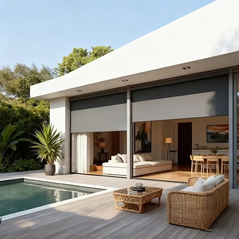 2026 Elektrische Smarte Alumin – Outdoor Power Blinds Bewertung und Preis