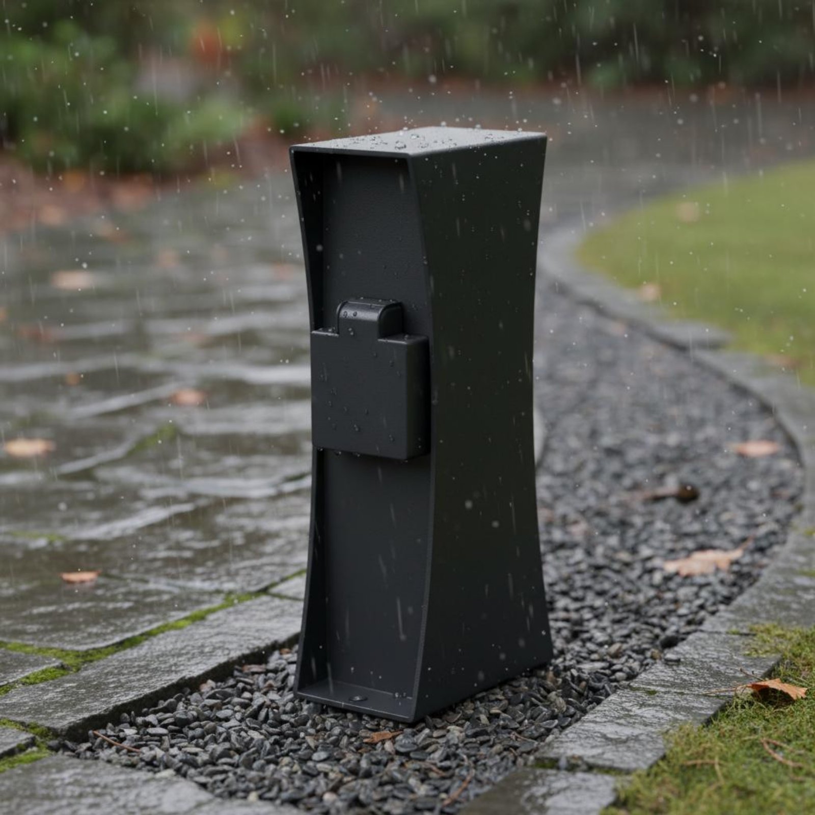 Outdoor-Stromanschlussbox: Ein – Outdoor Power Post Bewertung und Preis