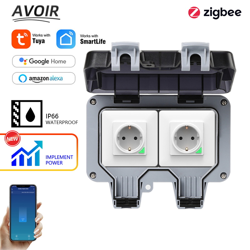 Avoir Tuya Zigbee Steckdosen I – Outdoor Power With Timer Bewertung und Preis