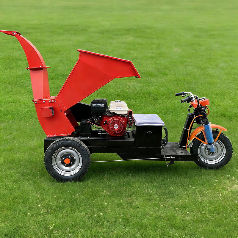 Dreirädriger Holzzweigzerklein – Garden Shredder Chipper Bewertung und Preis