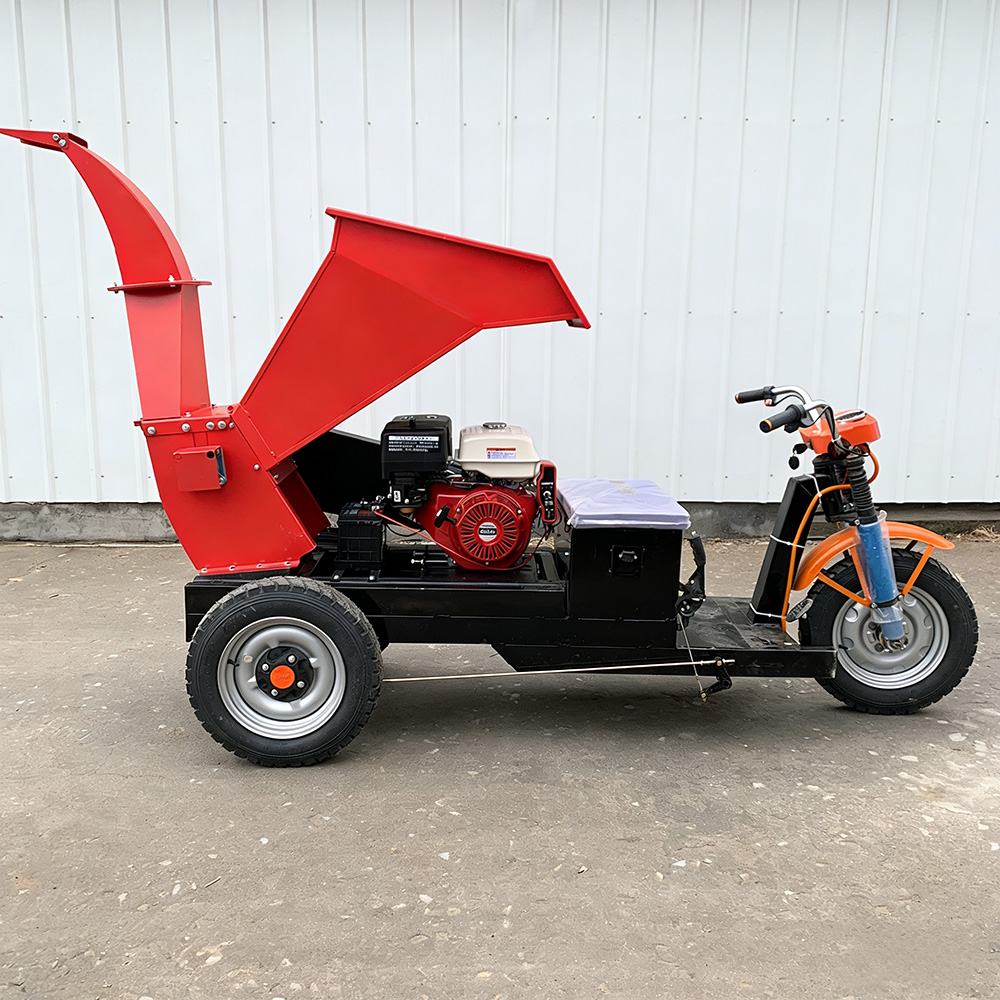 Dreirädriger Holzzweigzerklein – Garden Shredder Chipper Bewertung und Preis