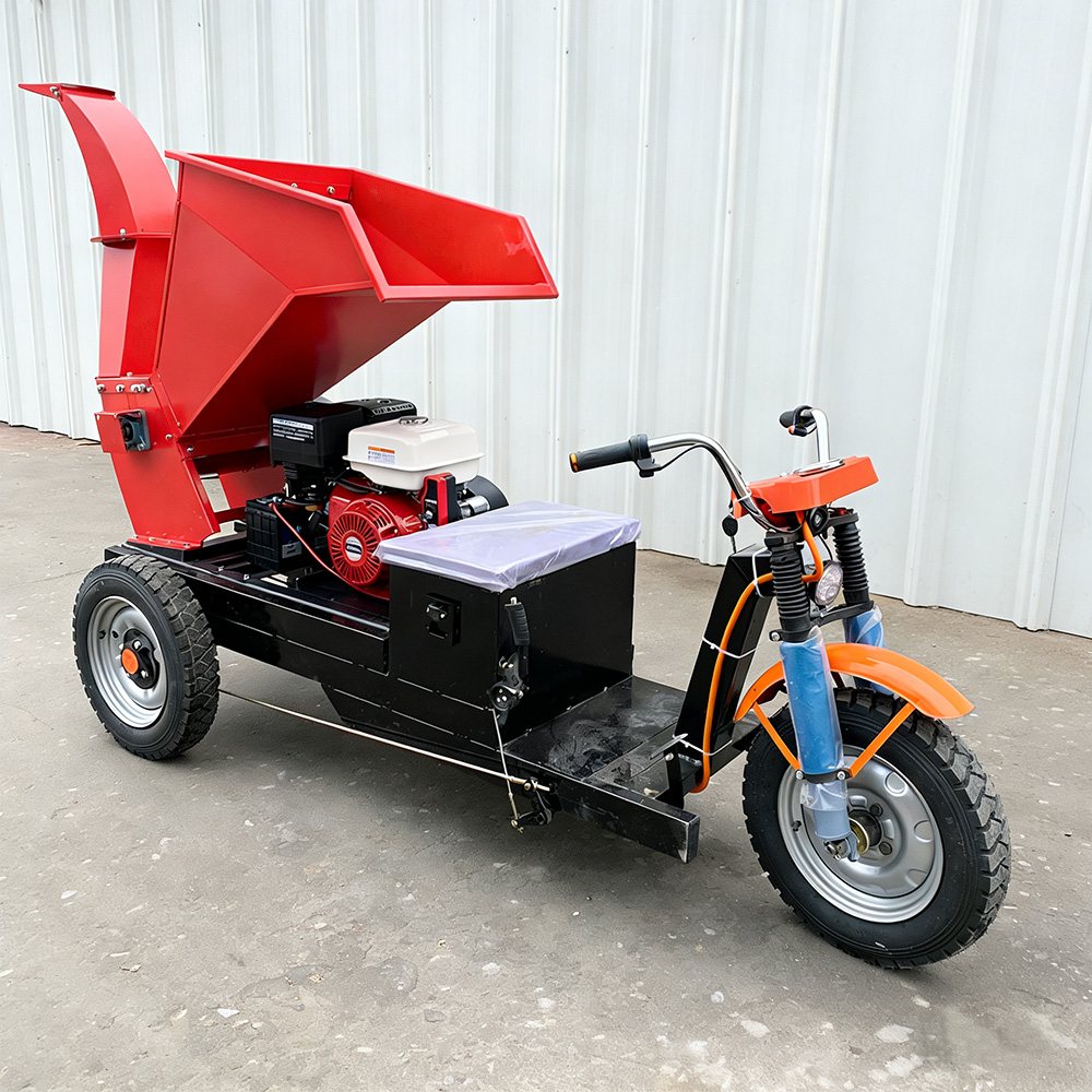 Dreirädriger Holzzweigzerklein – Garden Shredder Chipper Bewertung und Preis