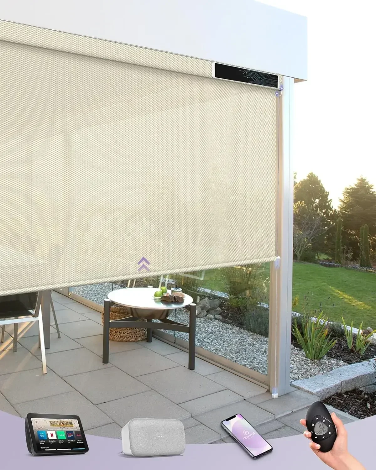 Motorisierte Außenjalousien fü – Outdoor Power Blinds Bewertung und Preis