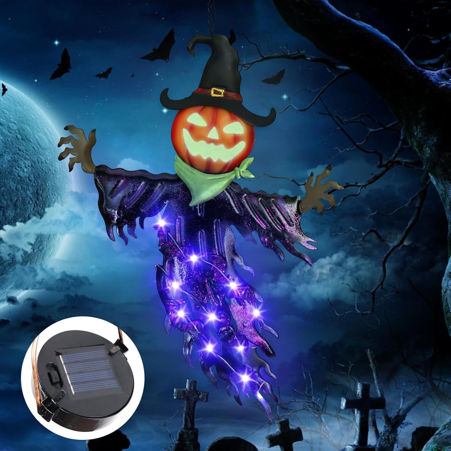 Solarbetriebene Halloween-Meta – Outdoor Power For Christmas Lights Bewertung und Preis