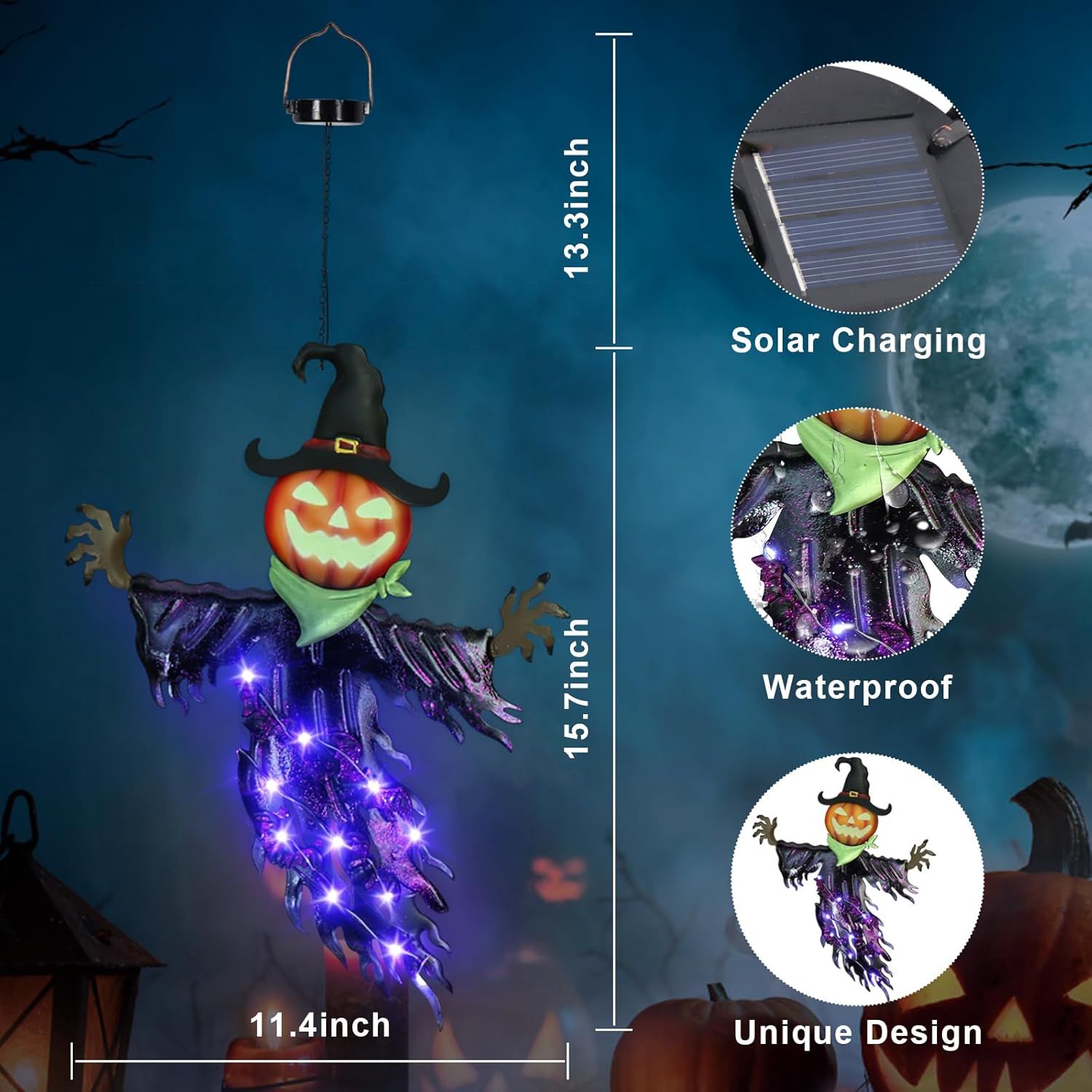 Solarbetriebene Halloween-Meta – Outdoor Power For Christmas Lights Bewertung und Preis