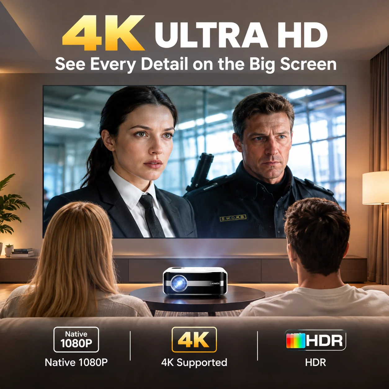Neuer A9S 4K 4000ANSI Projekto – Outdoor Power Products Bewertung und Preis